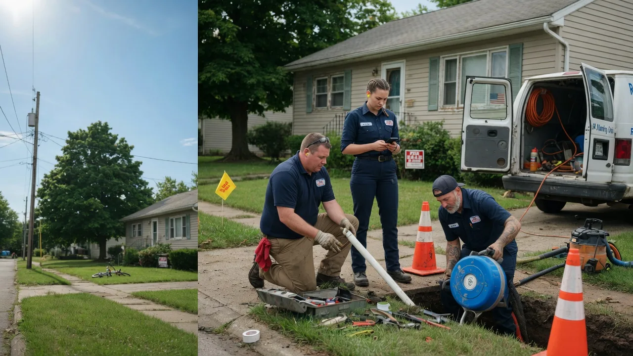 Sewer Line Repair in Franklin, IL near me